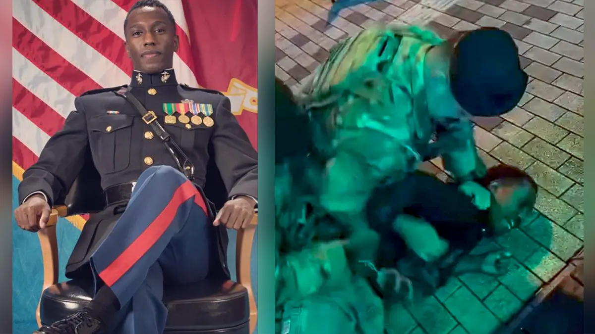 ‘Get Off Me!’: Former Black Marine Captain Body-Slammed by Military Police — Then Challenges Their Authority In a Move That Instantly Turns the Tables