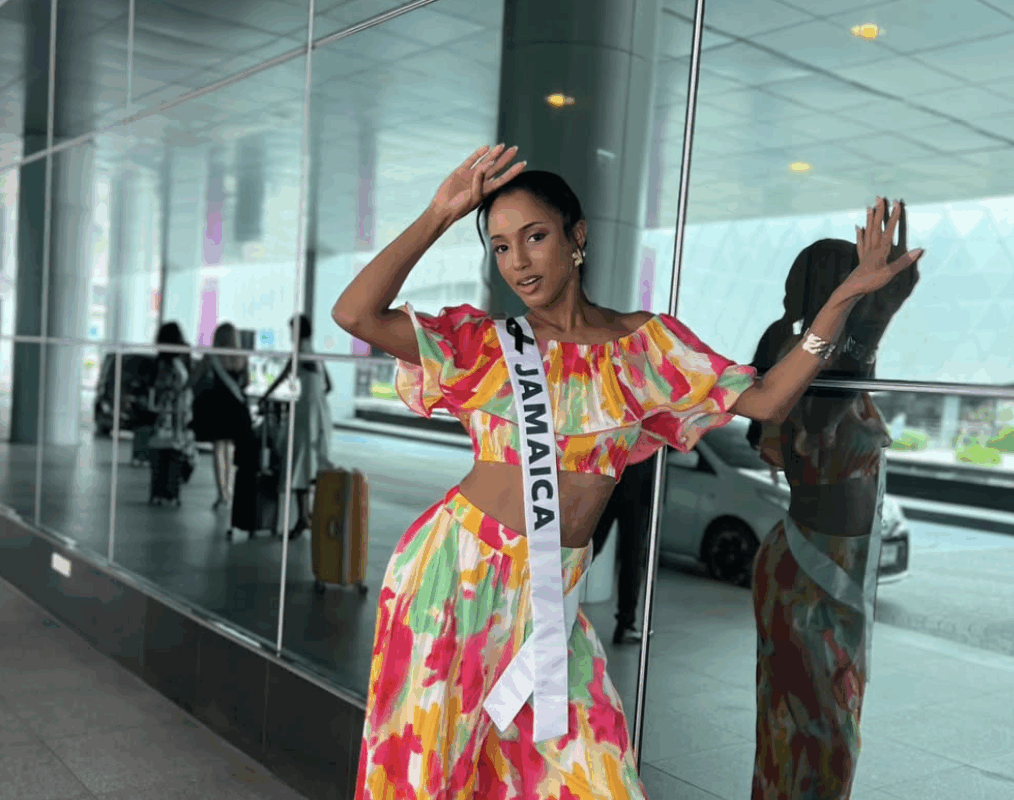 Miss Jamaica spends night in hospital after falling off stage at Miss Universe pageant