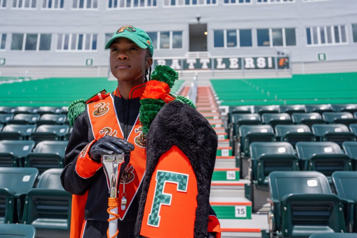Oluwamodupe Oloyede makes HERstory as the first woman to be Florida A&M’s head drum major 