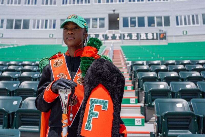 Oluwamodupe Oloyede makes HERstory as the first woman to be Florida A&M’s head drum major 