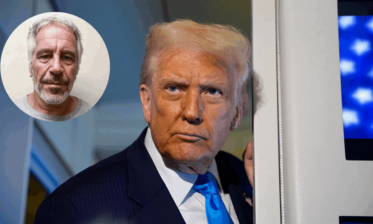 Democrats seize on docs tying Trump to Epstein, as White House dismisses ‘manufactured hoax’