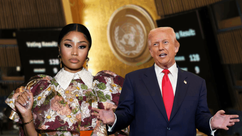 Nicki Minaj visits United Nations to thank Trump after president’s misleading claims about Nigeria