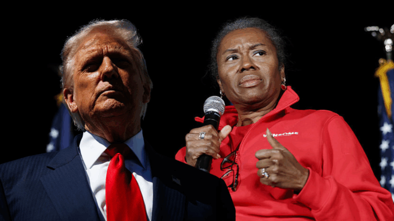 Republican Winsome Earle-Sears struggles to answer why Trump didn’t endorse her for VA governor