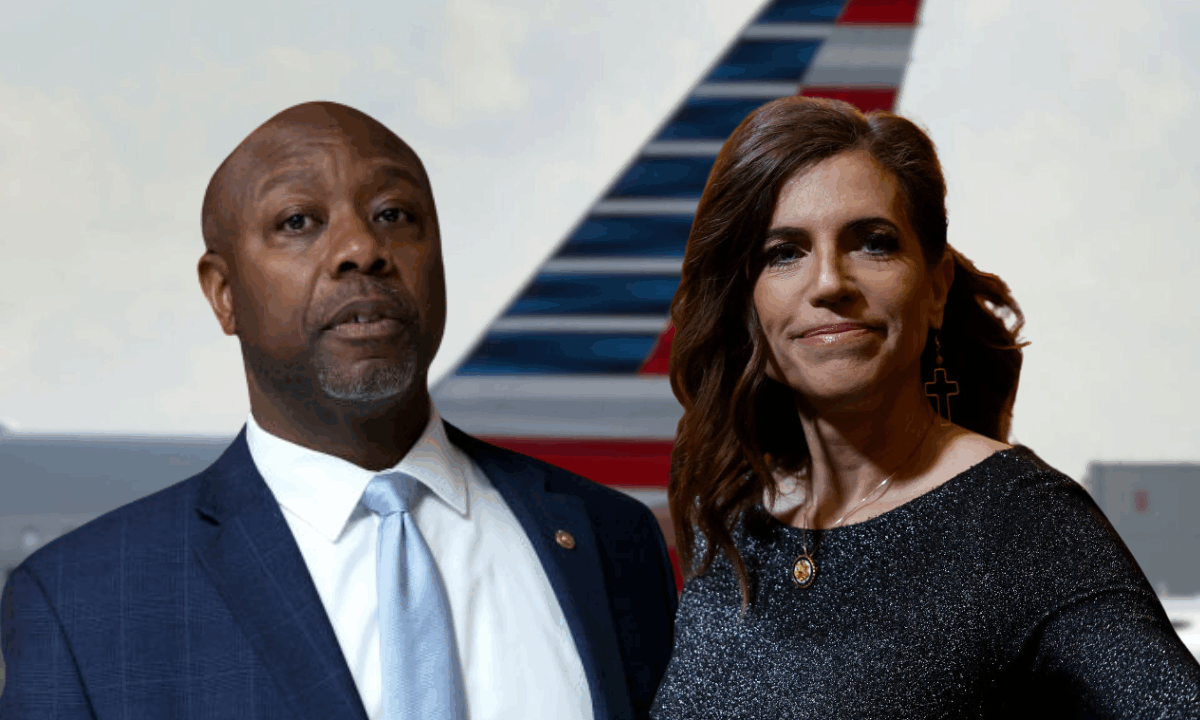 Senator Tim Scott scolds fellow Republican Nancy Mace for airport meltdown