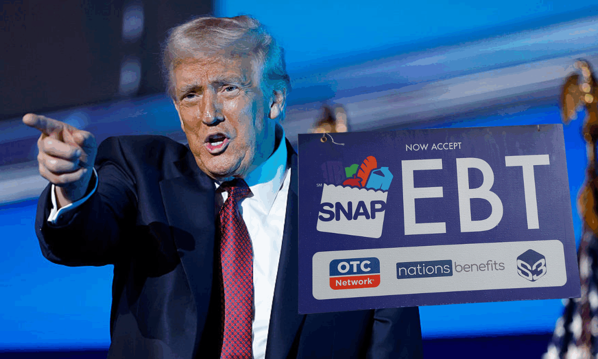 ‘We can’t give everything away’: Trump suggests SNAP money goes to people who don’t want to work