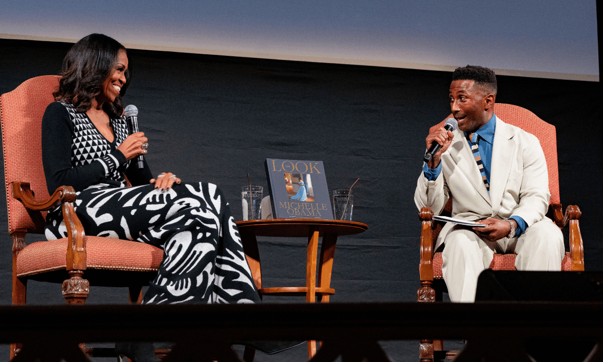 Michelle Obama shares untold stories behind ‘The Look,’ including that iconic pants outfit in case something popped off