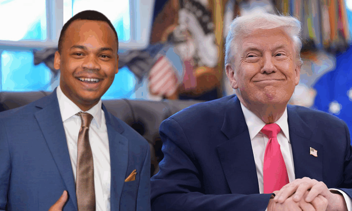 Black MAGA influencer who went viral for rebuking Obama as a kid, is now working to convert Black voters to Trump