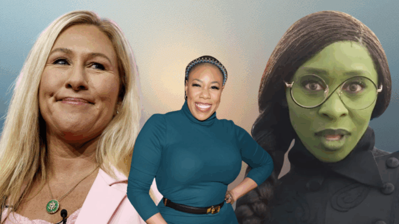 Symone Sanders-Townsend sees connection between Marjorie Taylor Greene and ‘Wicked’s’ Elphaba