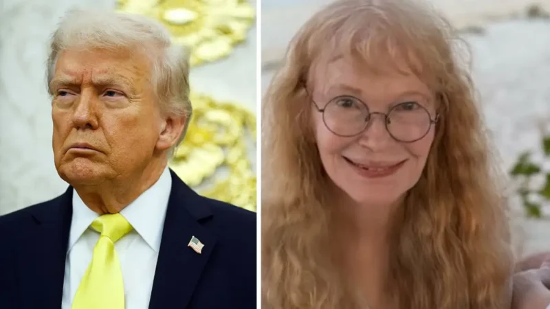 ‘Hope It’s Big Enough to Swallow Him’: Hollywood Actress Sends Trump a Brutal White House ‘Delivery’ — and One Detail All But Guarantees He’ll Respond