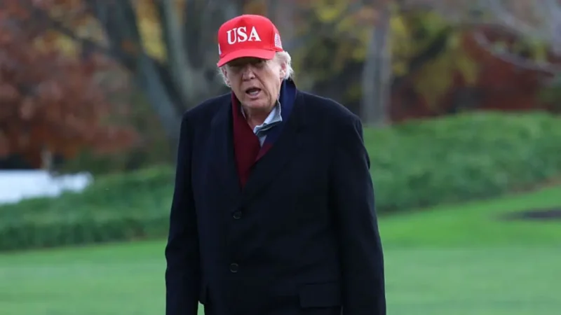 ‘Dragging the Right Leg’: Trump Seems to Get Stuck on His Other Foot While Walking with His Grandson, Sparking Fresh Stroke Rumors