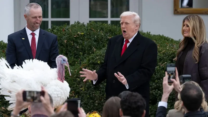 ‘Just Got Cut Off Again’: Trump Ruins Cute Tradition with a Mean Rant at Rivals, Even Drags Melania — and the Turkey’s Perfect Interruption Steals the Show