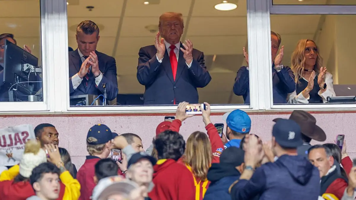 ‘Wow! Just Wow’: Trump Booed So Loudly at the Commanders Game That the Stadium Shook — But It’s Hegseth’s Meltdown That Steals the Show