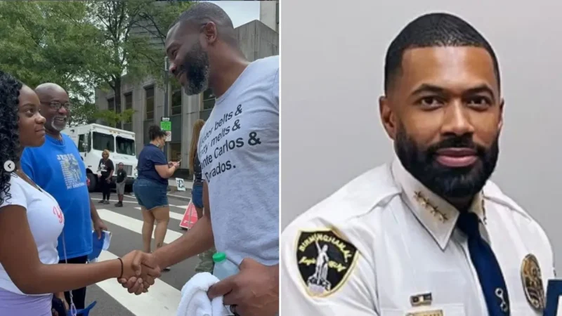 ‘Fine Black Kings Right There’: Black Birmingham Mayor and Police Chief Have Women Losing It and Ready to Risk It All Over Viral New Pics