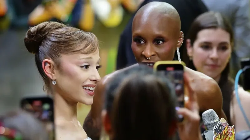 ‘You Just Grabbed Her Round the Neck’: ‘Wicked’ Star Cynthia Erivo Viciously Shoves Fan Who Jumped on Ariana Grande During Premiere