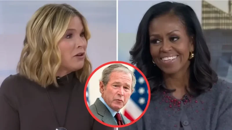 ‘OMG’: Jenna Bush Hager Details the Moment George W. Bush Stunned Barack Obama With a Flirty Question About Michelle