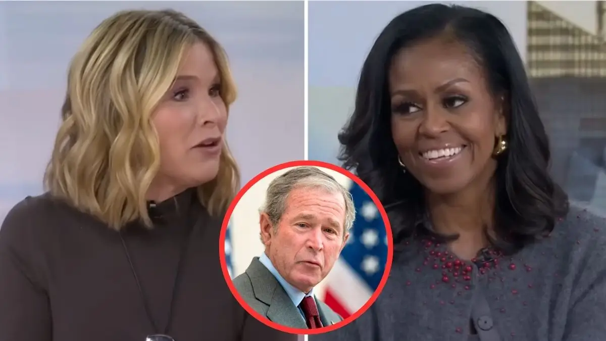 ‘OMG’: Jenna Bush Hager Details the Moment George W. Bush Stunned Barack Obama With a Flirty Question About Michelle