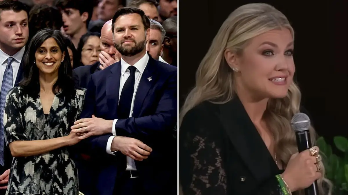 ‘Playing The Long Game’: JD Vance’s Wife Usha Makes Power Move After Taking Her Ring Off as Erika Kirk’s Intimate Joke About Her Husband