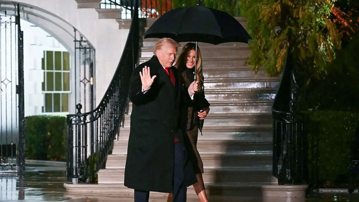 ‘He Practiced for Years’: Trump Finally Masters The Most Basic Task After Letting Wife Melania Get Drenched, and Fans Can’t Believe It Took This Long