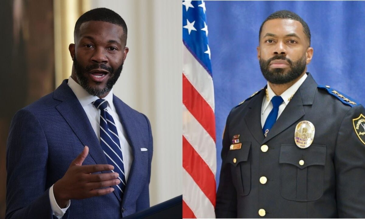 Birmingham Mayor Randall Woodfin and the city’s newly appointed police chief send the internet swooning