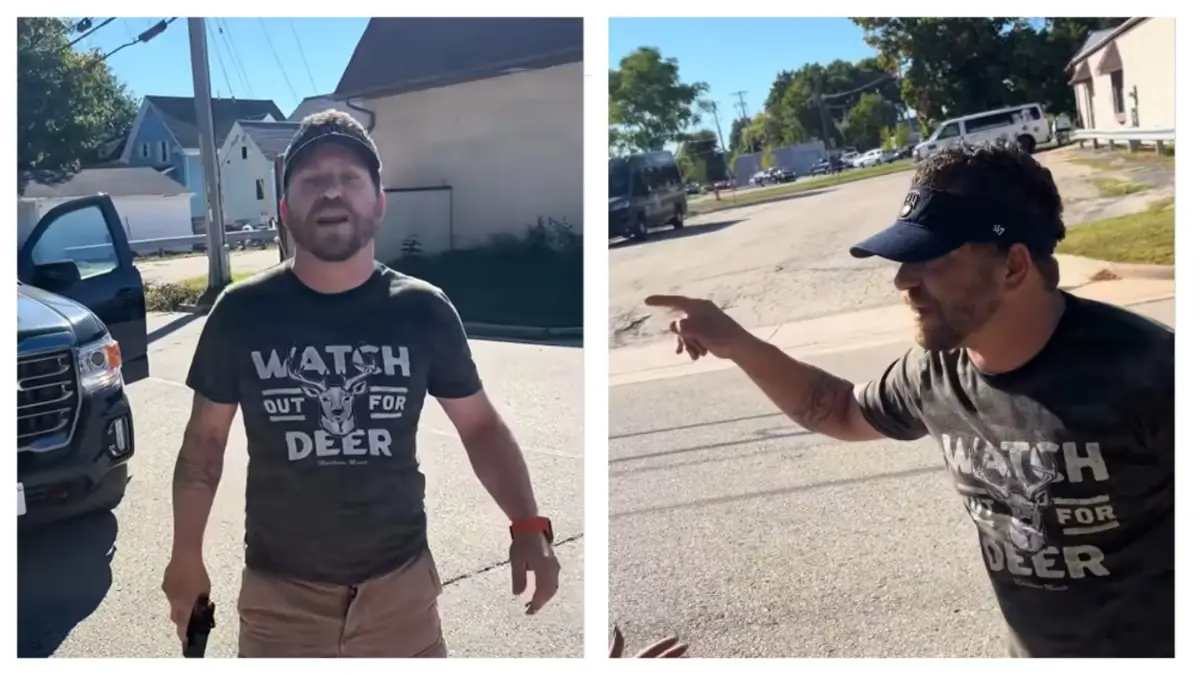 ‘A Brilliant Karen Move!’: Black Man Flips the Script on White Racist Who Pulled a Gun Over a Parked Truck — and the Internet Is in Shambles