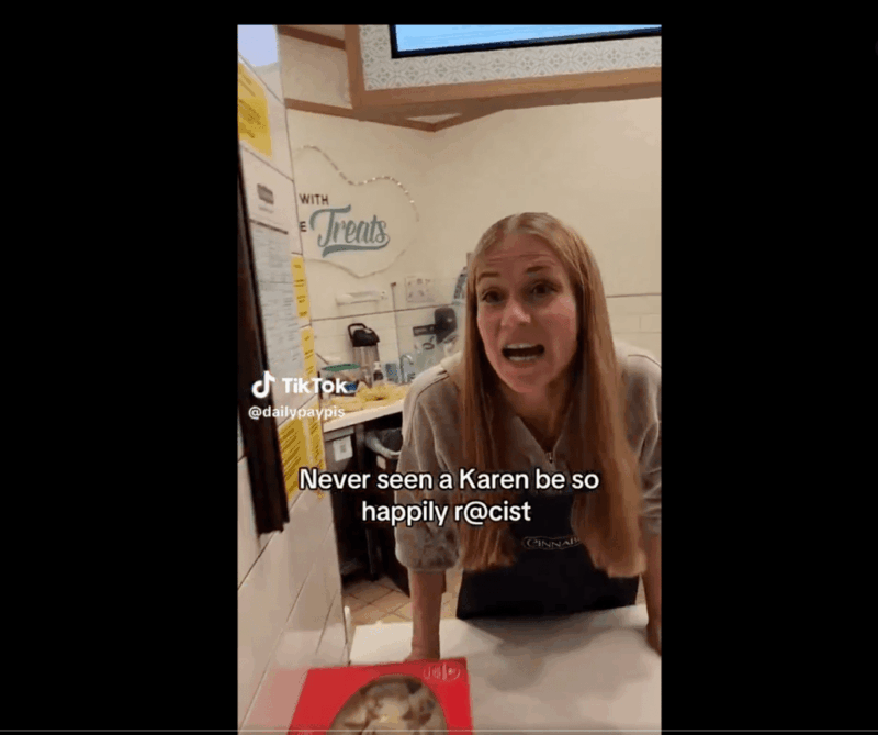 Ex-Cinnabon Worker Fired For Being Racist Toward Somali Customers Gets Over $100K In GiveSendGo Donations