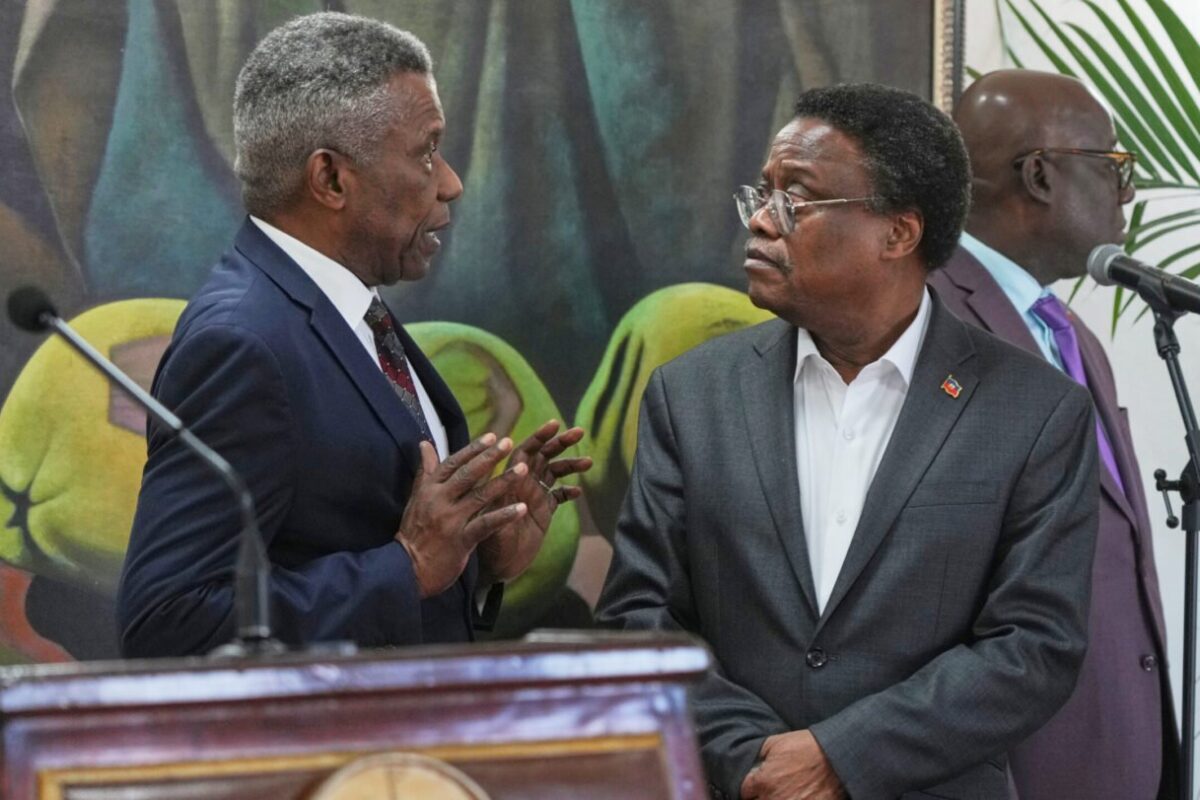 Haiti’s transitional government adopts key law to hold a general election for first time since 2016