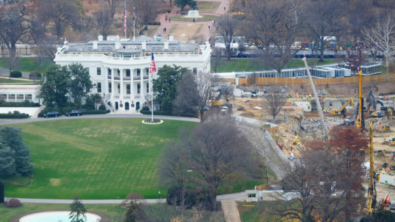 Trump sued by preservationists seeking reviews and congressional approval for ballroom project