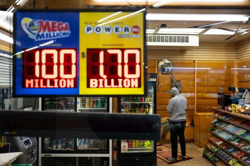 Christmas Eve winner in Arkansas lands a $1.817 billion Powerball lottery jackpot