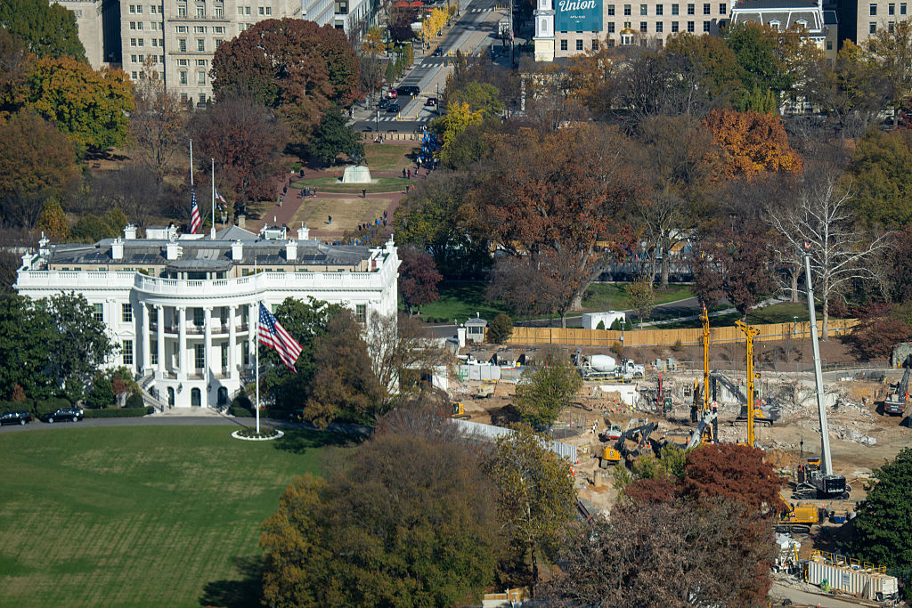 Trump administration says White House ballroom construction is a matter of national security