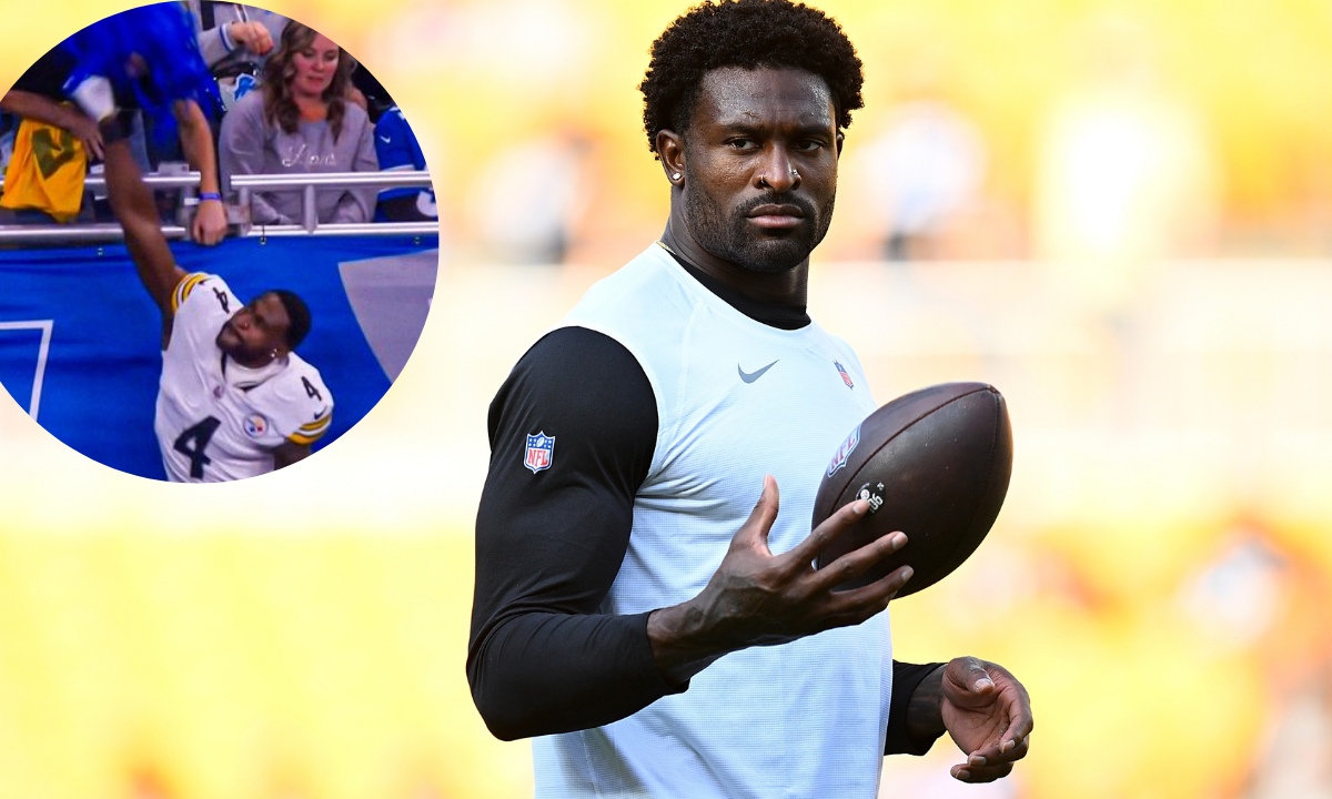 Detroit Lions fan denies using racial slur after DK Metcalf shoves him during game versus Pittsburgh Steelers