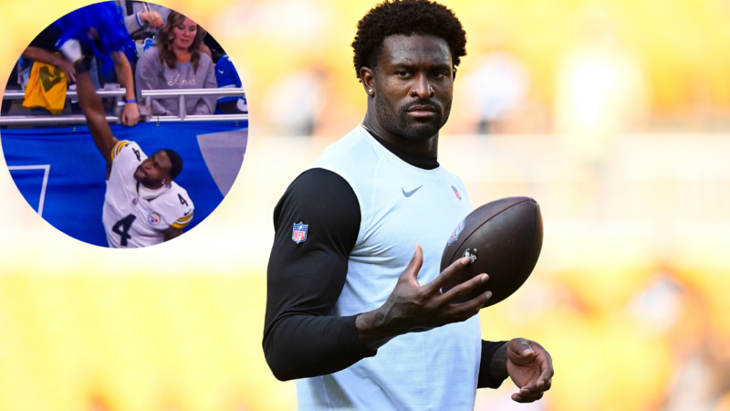 Detroit Lions fan denies using racial slur after DK Metcalf shoves him during game versus Pittsburgh Steelers