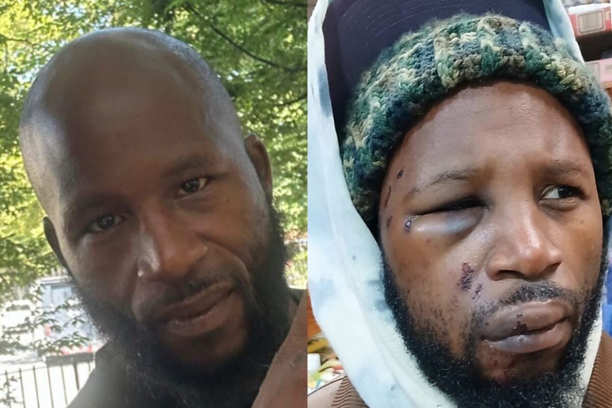 ‘They beat our brother’: New York community demands justice after video shows police beating a Black man