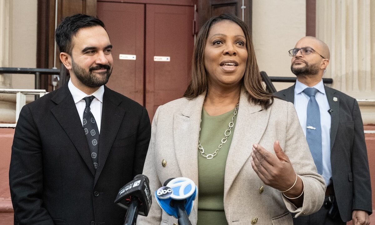 Letitia James to swear in Zohran Mamdani as New York City’s next mayor