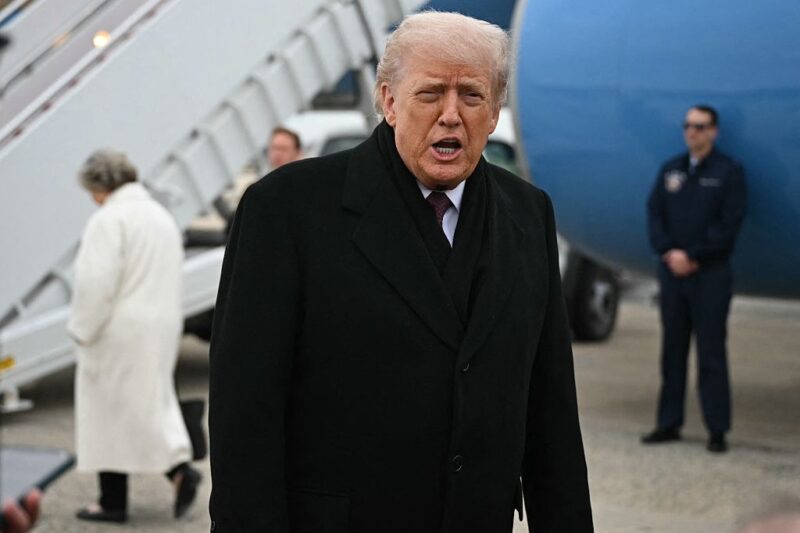 ‘They All Look Like Prisoners’: Trump Refuses Questions After Big Announcement, but Viewers Say the Real Story Was the Faces Trapped Right Behind Him