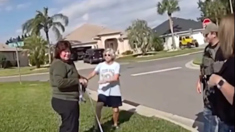 ‘They Have to Be Kidding’: Stunned Neighbor Thinks Cops Are Pranking Her as They Arrest Woman on Camera for Kidnapping Her Own Daughter 40 Years Ago