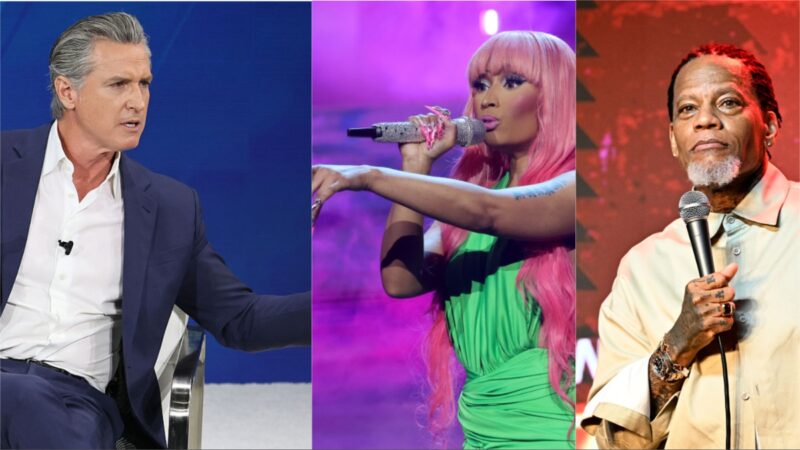 ‘All This Over Trump?’: Gavin Newsom Fires a Slick Shot at Nicki Minaj Using Meg Thee Stallion — and Her Clapback Pulls D.L. Hughley Into the Mess