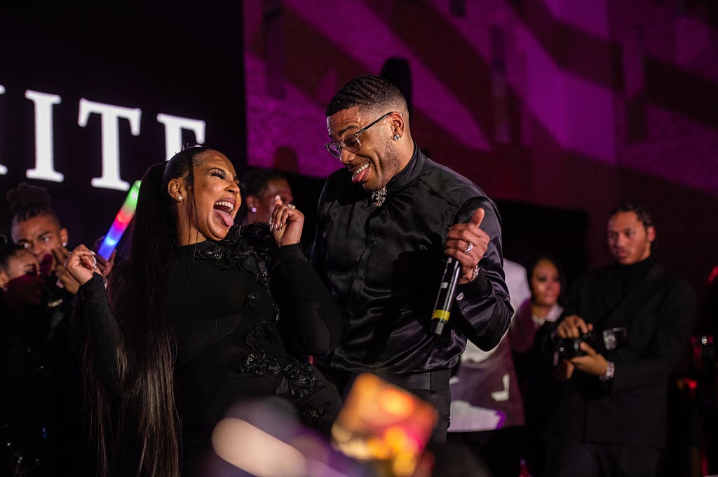 Ashanti and Nelly celebrate their second wedding anniversary with a rose-filled surprise
