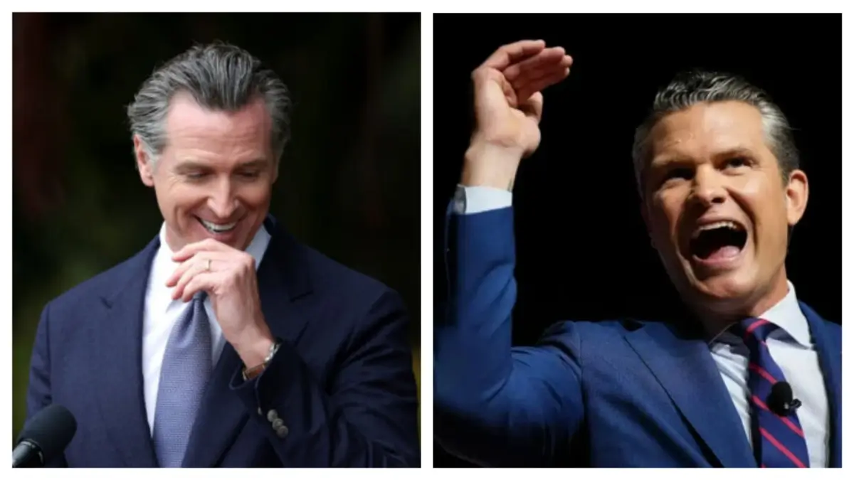 ‘You Can See the Terror in His Eyes’: Hegseth Thought His Desperate New Story Would Save Him — Until Newsom Exposed Exactly Why He Should Still Be Afraid