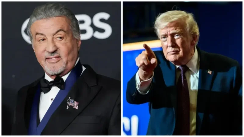 ‘Wow, How Sick’: Trump Praises Sylvester Stallone—Then Gives the Actor a Backhanded Jab Straight to the Face