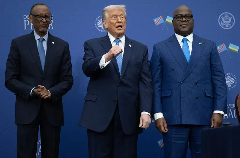 ‘Orange Goon Is an Embarrassment’: Trump Cracks Tone-Deaf Joke During Ceremony, and African Leader’s Stone-Cold Stare Says It All