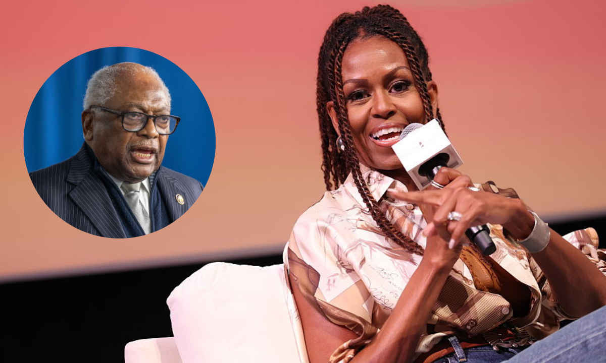 Rep. Jim Clyburn agrees with Michelle Obama on America not being ready for woman president