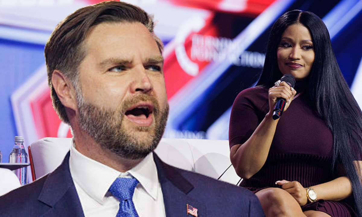 ‘Don’t have to apologize for being white anymore’: JD Vance slammed after praising Nicki Minaj’s remarks about white grievance