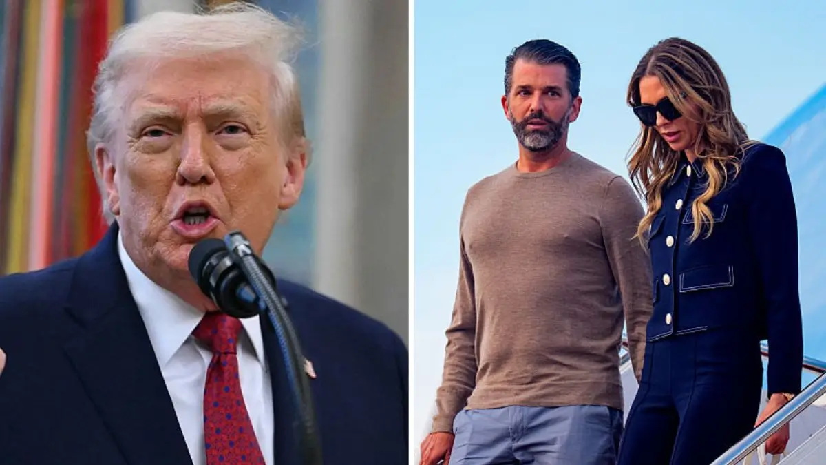 ‘Shoulder Rub is Sending Me’: Donald Trump Jr. Confirms Engagement at the White House — but Trumps Subtle Nudge Steals the Moment