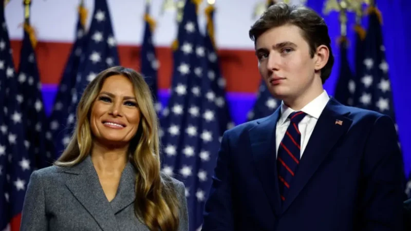 ‘Barron is Starting to Make Sense’: Melania Trump’s Visit Goes Left as Children In the Background React to Her Struggling Delivery
