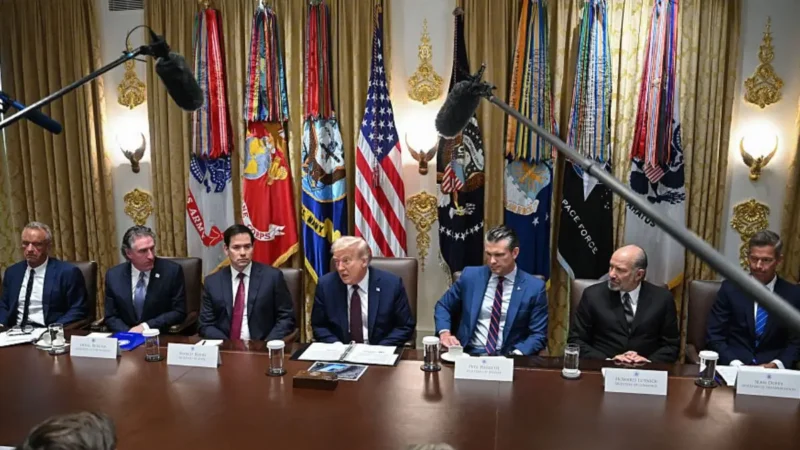 ‘Diaper Don Wanted the Other Kind of Pull-Ups’: Trump’s New Airport Rollout Ignites Wild Theories That He Wants America Boarding Planes ‘Musty as Hell’
