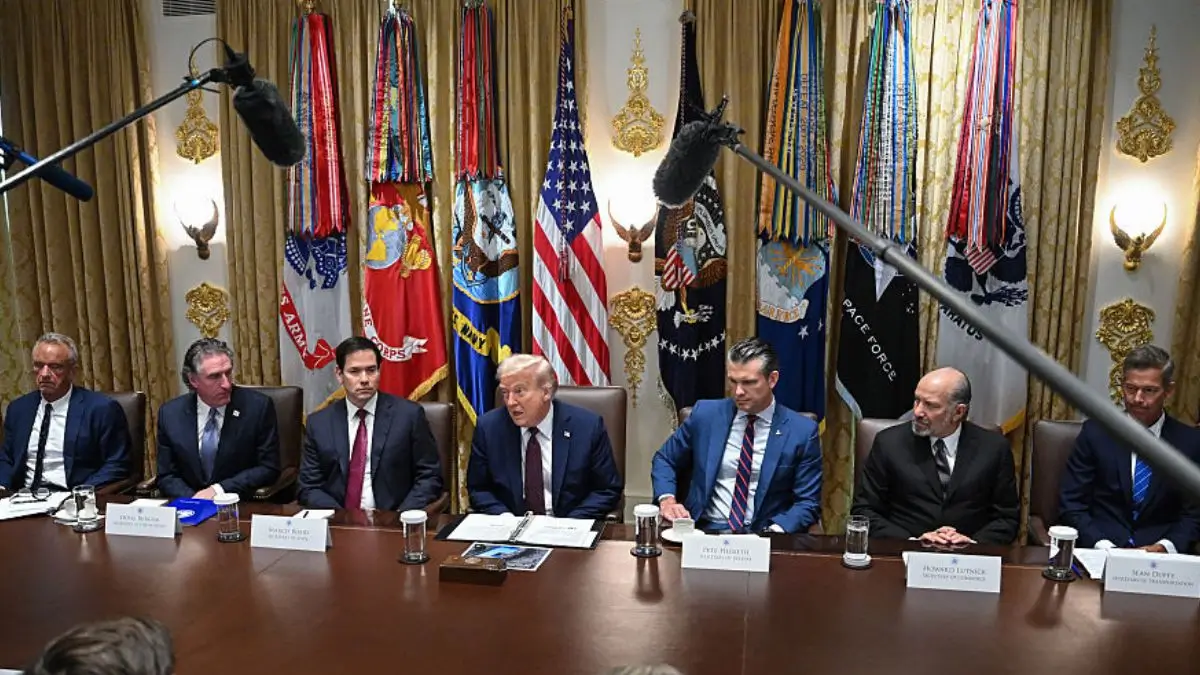 ‘Diaper Don Wanted the Other Kind of Pull-Ups’: Trump’s New Airport Rollout Ignites Wild Theories That He Wants America Boarding Planes ‘Musty as Hell’