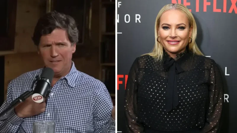 ‘She Hates Herself’: Tucker Carlson Under Fire After Show Guest Turns Meghan McCain’s Weight Into a Punchline, Meghan Hits Back