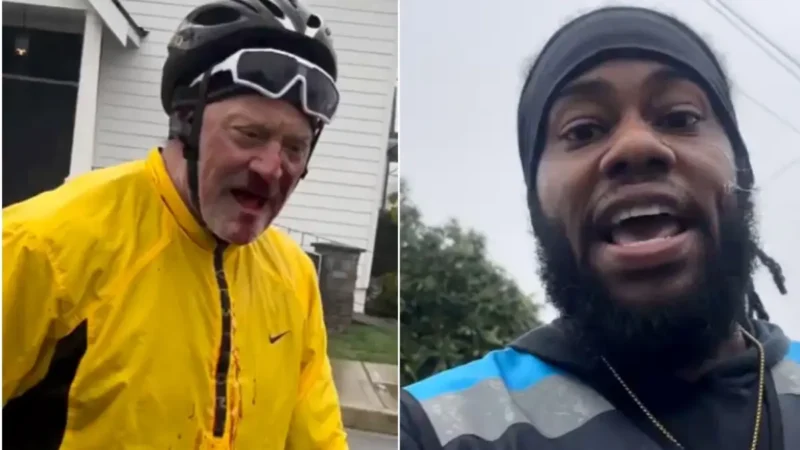 ‘Play Stupid Games…’: White Cyclist Thought He Could Spit on Black Amazon Worker and Get Away with It But Learned Actions Have Consequences