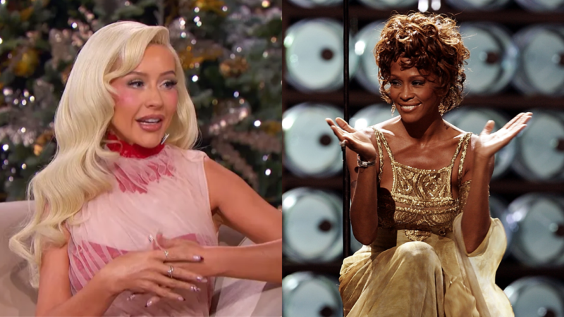 Christina Aguilera shares the Whitney Houston moment she’ll never forget