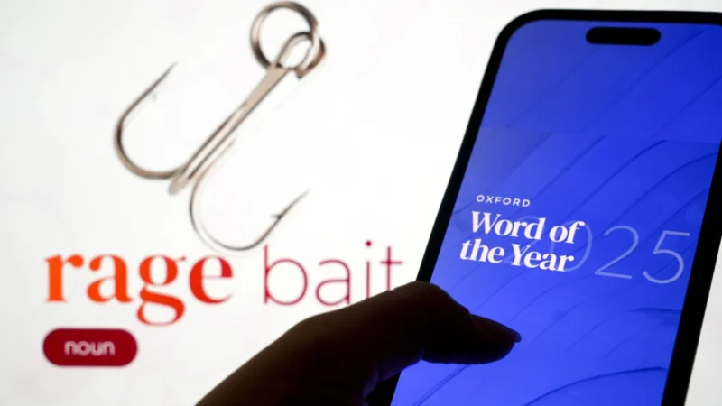 ‘Rage bait’ named Oxford University Press word of year as outrage fuels social media traffic in 2025